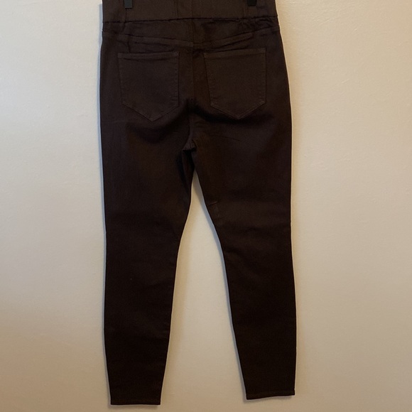 Land’s End brown high rise curvy pull on legging size 8 - Picture 5 of 7
